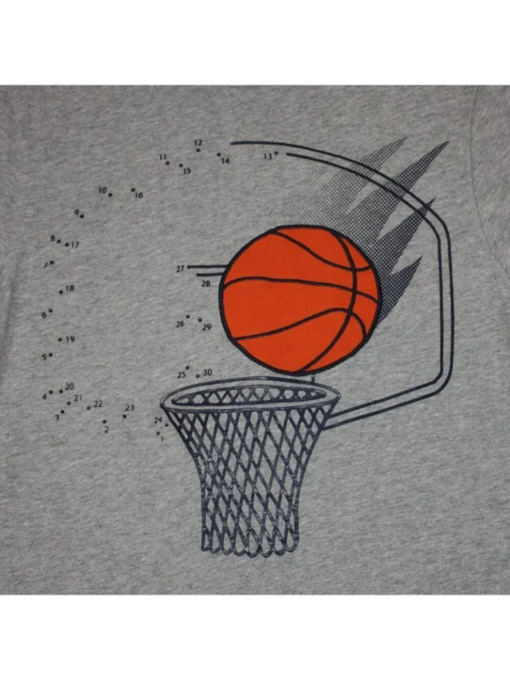 Gymboree Everyday Favorites Boy's Basketball Hoop Tee Top T-Shirt in size 8